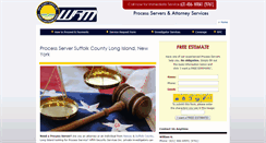 Desktop Screenshot of longislandprocessserver.net